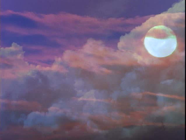 ECU clouds on blue sky