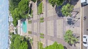 Vertical shot of Eugenio Maria de Hostos Park in Malecon, Santo Domingo, Dominican Republic - Powered by Shutterstock - Get 15% off with code: PIKWIZARD15