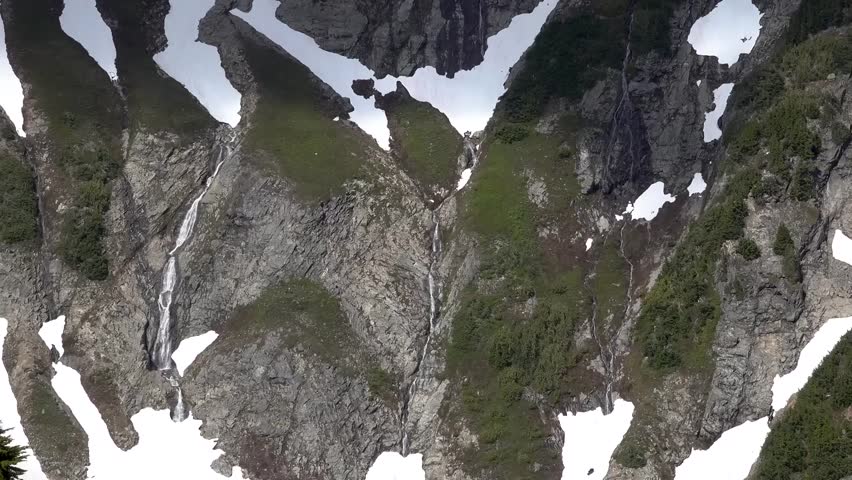 North Cascades National Park in northern Washington State. wilderness of conifer-clad mountains, glaciers and lakes. 