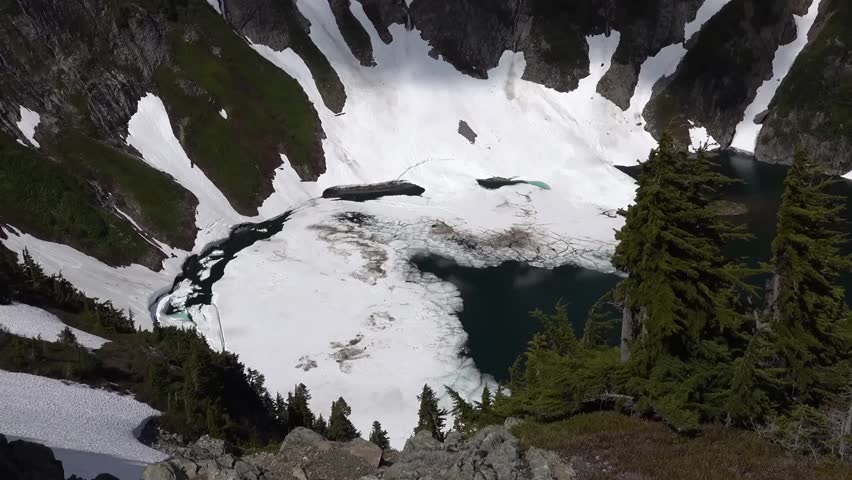 North Cascades National Park in northern Washington State. wilderness of conifer-clad mountains, glaciers and lakes. 