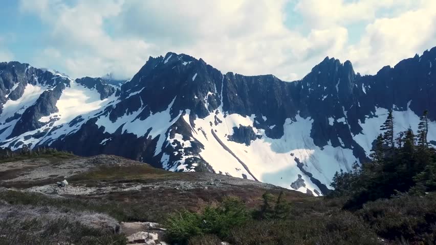 North Cascades National Park is in northern Washington wilderness of conifer-clad mountains, glaciers and lakes.