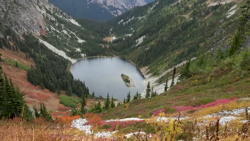 North Cascades National Park is in northern Washington wilderness of conifer-clad mountains, glaciers and lakes.