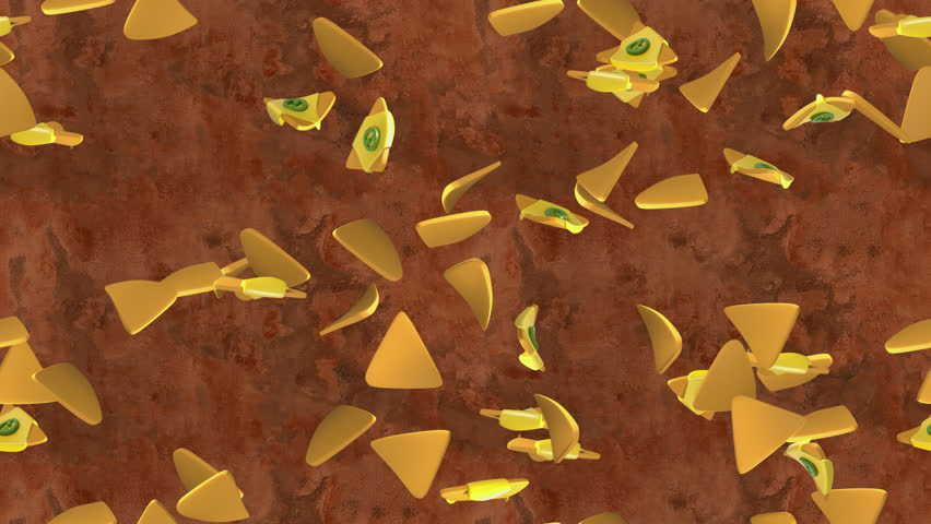 Nachos loop tile Cartoon swirl background. This is a cartoony loopable and tileable snack wallpaper