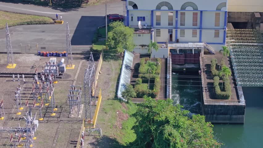Central Hidroelectrica Hatillo Office Building And Substation In Cotui, Sanchez Ramirez, Dominican Republic.