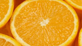 Zoom frame orange fruit slices, close up - Powered by Shutterstock - Get 15% off with code: PIKWIZARD15