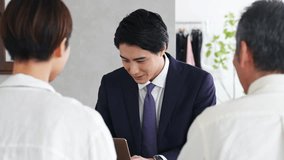 Male business person serving customers - Powered by Shutterstock - Get 15% off with code: PIKWIZARD15