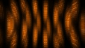Orange Led pattern dots lights display animation 3d technology abstract modern background, neon flashing tunnel and blinking flash lights stage backlights copy space for logos, titles , intro backdrop - Powered by Shutterstock - Get 15% off with code: PIKWIZARD15