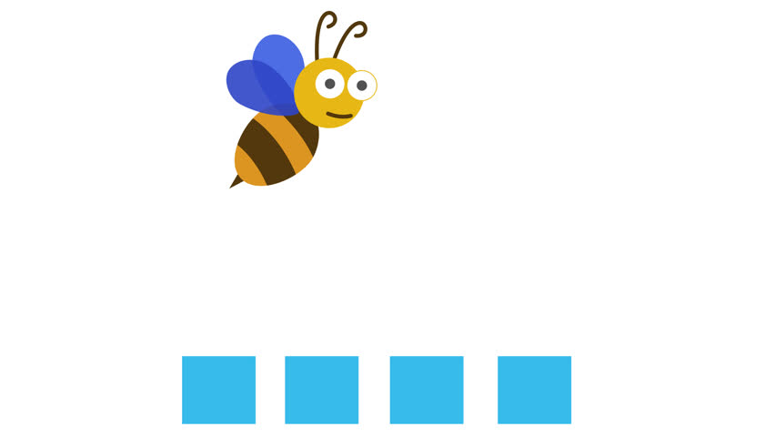Bee on the rise chart cartoon animation. Beekeeping profit icon. Alpha channel. Successful performance farm report with infographic growing bar symbol - Powered by Shutterstock - Get 15% off with code: PIKWIZARD15
