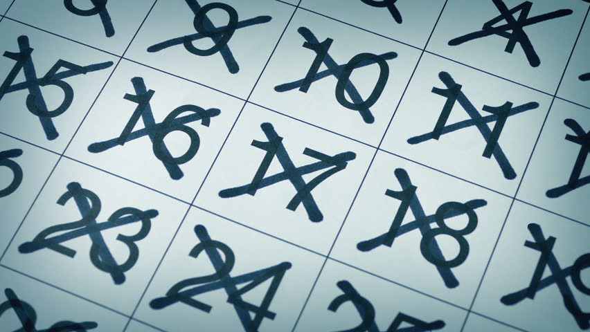 Days Marked Off Calendar Looping Shot
