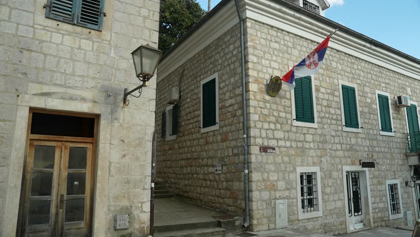 A walk through the historic streets of Kotor Old Town, a UNESCO site. Stone walls, narrow alleys, cobblestone paths, and signs create a mysterious and charming atmosphere — perfect for peaceful stroll