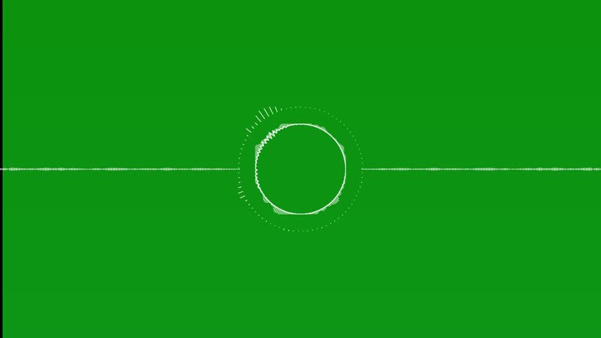 Audio Music Icon Video. 4k digital audio equalizer.