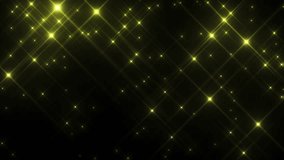 4K Golden Sparkling Star Animation. Elegant Glowing Light Effect with Twinkling Diamond Grid. Luxury Motion Background for Events, Weddings, and Celebrations - Powered by Shutterstock - Get 15% off with code: PIKWIZARD15