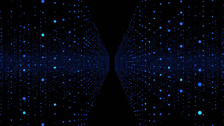 Blue dots on black abstract background, design element for digital projects, futuristic concept, technology themes, modern graphics, striking visuals. - Powered by Shutterstock - Get 15% off with code: PIKWIZARD15