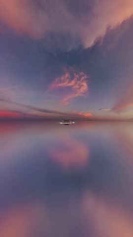 3D rendering of the U.F.O.and horizon