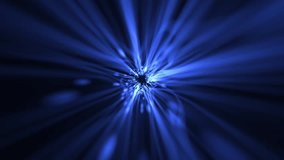 Digital data flow motion background animation with a stream of flowing blue fiber optic light data nodes and particles. This modern technology background is full HD and a seamless loop. - Powered by Shutterstock - Get 15% off with code: PIKWIZARD15