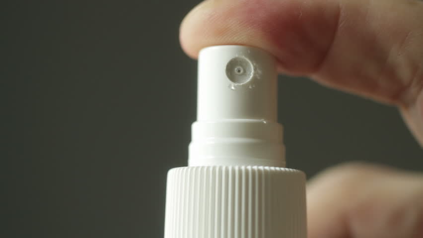 finger spray bottle