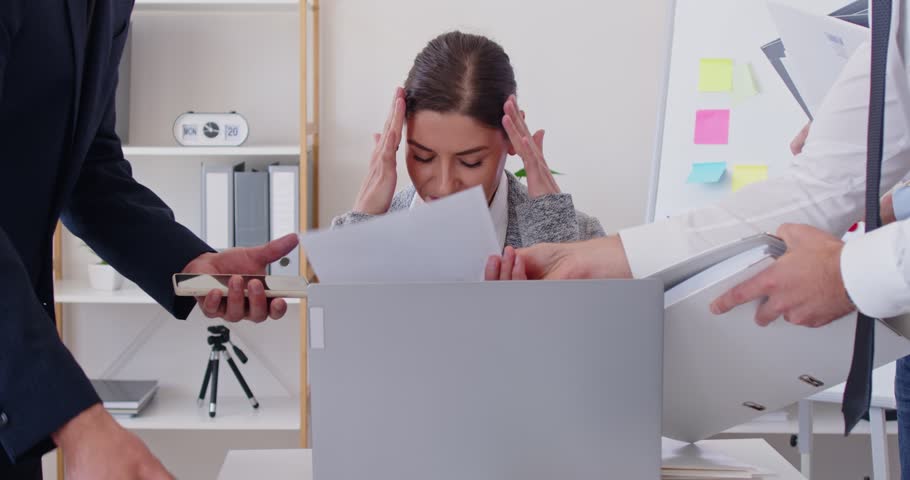 Too much paperwork, office manager professional burnout, female at workplace by computer getting tasks, desperate young woman having difficult problem at work missed deadline, stressed and frustrated