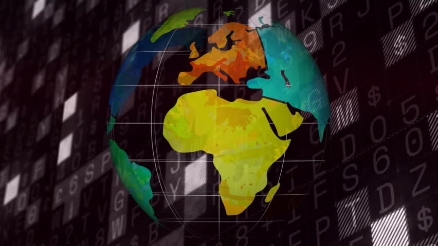 Colorful world map with data charts and binary code overlay animation. Globalization, technology, data visualization, coding, analytics, digital - Powered by Shutterstock - Get 15% off with code: PIKWIZARD15