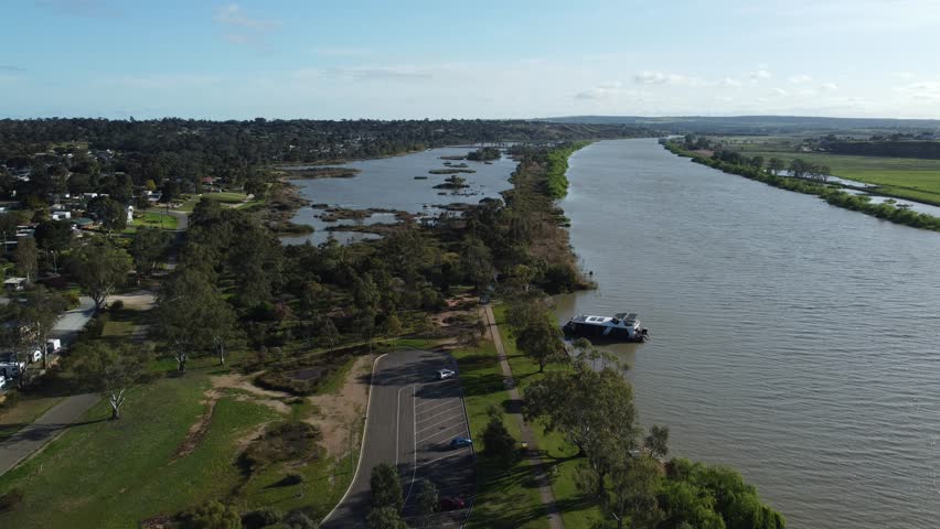 Murray River and Wetlands Drone Footage