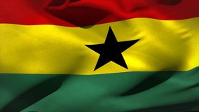 Waving Ghana flag with animation of financial data and stock market graphs. Finance, investment, economics, trading, currency, analysis - Powered by Shutterstock - Get 15% off with code: PIKWIZARD15