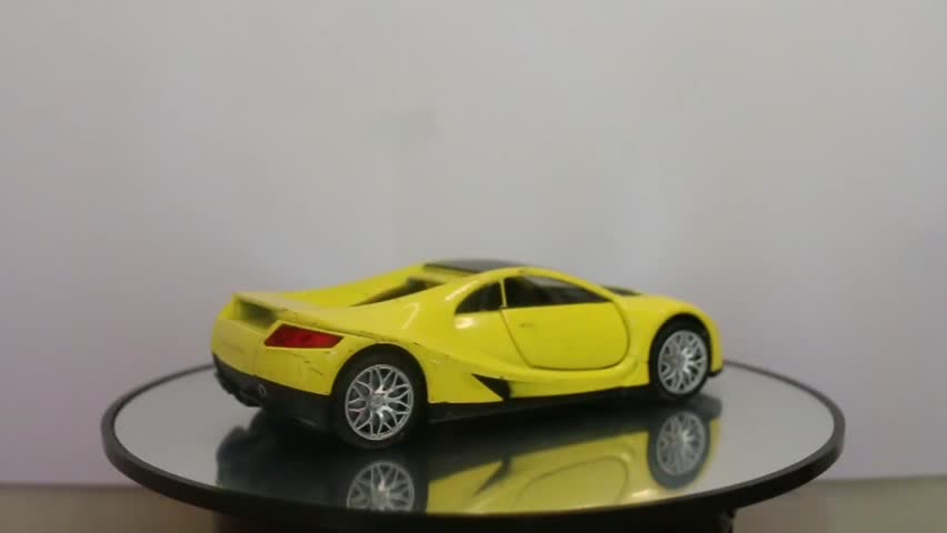 Super yellow car used toy
