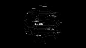 Digital binary code and data processing animation with green and black theme. Technology, futuristic - Powered by Shutterstock - Get 15% off with code: PIKWIZARD15