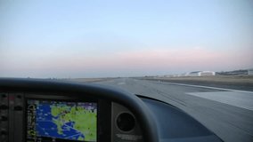 Pilot View Taking Off from the Runway at Dawn - POV - Powered by Shutterstock - Get 15% off with code: PIKWIZARD15
