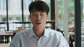 A business consultant engaged in a virtual meeting, presenting financial strategies and investment insights to clients or team members through online communication. - Powered by Shutterstock - Get 15% off with code: PIKWIZARD15