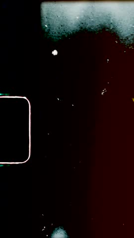 Retro Frame Film 8mm for Screen from Scratch and Dust for Overlays