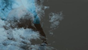 In school, child creating animation with fluffy cloud-like formation on computer. Education, digital, creativity, technology, graphic design, student - Powered by Shutterstock - Get 15% off with code: PIKWIZARD15