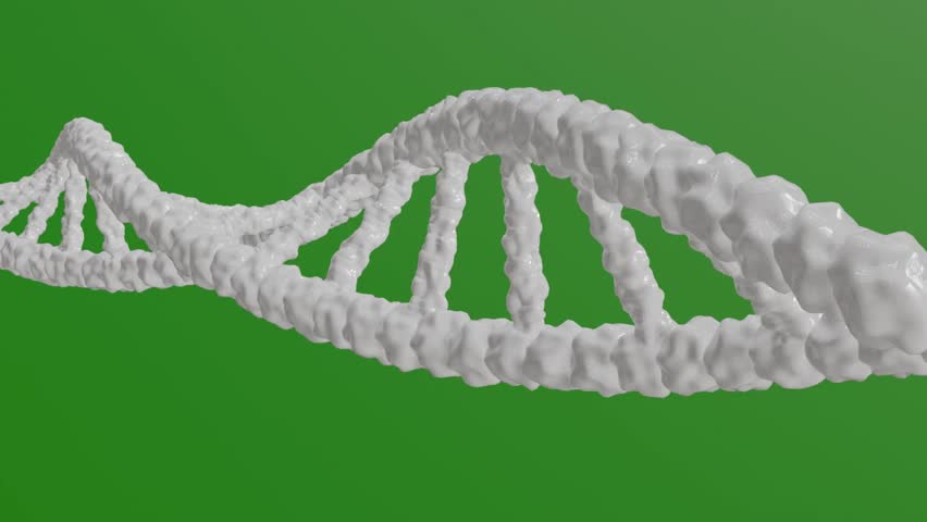 DNA 3d model green screen - Powered by Shutterstock - Get 15% off with code: PIKWIZARD15