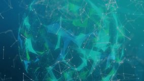 Animation of digital network connections with smartphone icon over globe background. Technology, communication, connectivity, global, innovation, internet - Powered by Shutterstock - Get 15% off with code: PIKWIZARD15