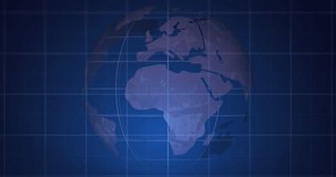 Animation of virus illustrations and bar graph over world map for data analysis. Analytics, global, infection, statistics, science, data visualization - Powered by Shutterstock - Get 15% off with code: PIKWIZARD15