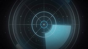 Network of connections and data processing animation over digital radar interface. technology, futuristic - Powered by Shutterstock - Get 15% off with code: PIKWIZARD15