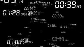 digital clock time passing, time management, exploring through time, time machine, timer countdown concept background stock video footage - Powered by Shutterstock - Get 15% off with code: PIKWIZARD15