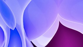 Soft Blue Abstract Flow with seamless looping. Futuristic Fluid Petals, Dreamy Translucent Waves, Gentle Organic Motion, 3D Ethereal Swirls, Smooth Gradient Light, Elegant Flowing Forms - Powered by Shutterstock - Get 15% off with code: PIKWIZARD15