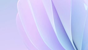 Abstract waves, rotating sphere. 3D rendered background, flowing twisted shapes with a glass texture. Smooth animation in pink and blue tones. Elegant looped wallpaper and animated footage - Powered by Shutterstock - Get 15% off with code: PIKWIZARD15