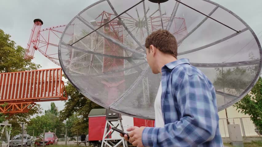 Radio telescope designer developing concepts and designing new types of telescopes, including antennas and data processing systems.
