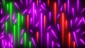 Abstract neon lines direction looping. Futuristic trendy ribbon lines. Explosion fireworks - Powered by Shutterstock - Get 15% off with code: PIKWIZARD15