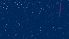 Celebrating financial success, stock market graph with confetti animation. Finance, investment, growth, celebration, stock exchange, economy - Powered by Shutterstock - Get 15% off with code: PIKWIZARD15