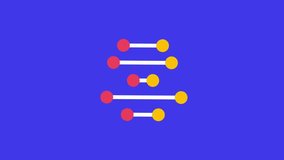 A digital representation of DNA molecule bonds connected in a dynamic layout, highlighting the chemistry behind genetic sequencing - Powered by Shutterstock - Get 15% off with code: PIKWIZARD15