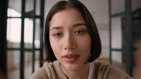 POV point of view Caucasian woman girl influencer social media scrolling mobile phone webcam at home gadget addiction female lady touch screen using smartphone touchscreen in hands browsing internet - Powered by Shutterstock - Get 15% off with code: PIKWIZARD15