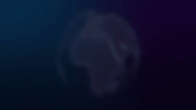 DNA strand and digital communication icon over world map animation. Science, biotechnology, network, technology, innovation, global - Powered by Shutterstock - Get 15% off with code: PIKWIZARD15