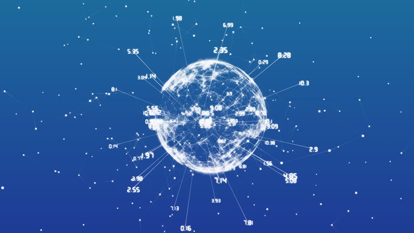 Wow text over digital globe with data points and connections animation. Technology, network, innovation, communication, connectivity, futuristic - Powered by Shutterstock - Get 15% off with code: PIKWIZARD15