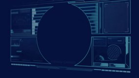 Animation of game controller icon on digital interface with futuristic design. Technology, gaming, virtual, innovation, electronics - Powered by Shutterstock - Get 15% off with code: PIKWIZARD15