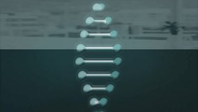 Growth hacking text over digital circuit and DNA strand animation. Innovation, technology, strategy, networking, genetics, data - Powered by Shutterstock - Get 15% off with code: PIKWIZARD15