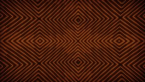 Led orange neon dots lamps display animation 3d technology abstract modern background, neon flashing tunnel and blinking flash lights stage backlights copy space for logos, titles , intro backdrop 4k - Powered by Shutterstock - Get 15% off with code: PIKWIZARD15