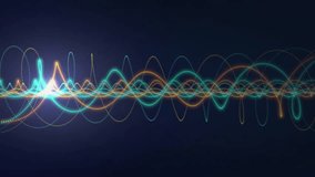 Colorful sound waves with FIGHT text animation on dark background. digital, audio, motion, vibrant, neon, abstract - Powered by Shutterstock - Get 15% off with code: PIKWIZARD15