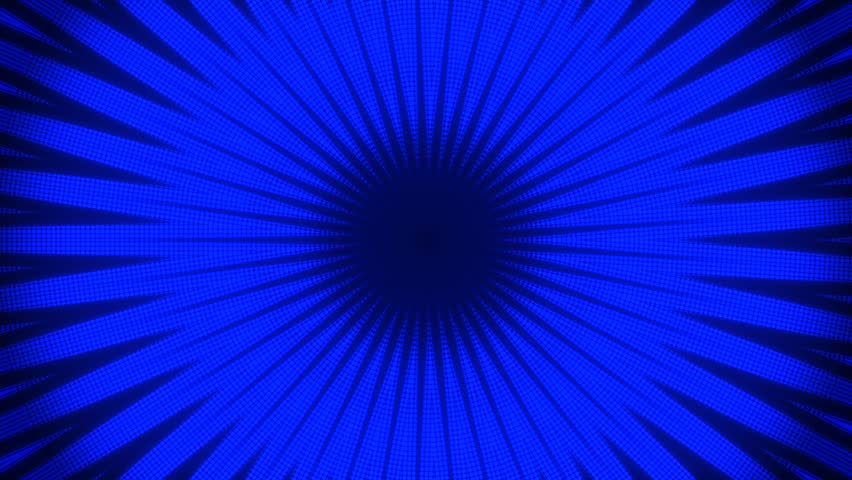 Circular blue rays vibrant vj spectrum pathway, ornament radial abstract background kaleidoscopic animation stage lights hyper space tunnel star kaleidoscope portal corridor 3d animation backdrop