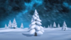 Level up text animation over snowy landscape with falling snowflakes. winter, upgrade, enhancement, progress, advancement, achievement - Powered by Shutterstock - Get 15% off with code: PIKWIZARD15